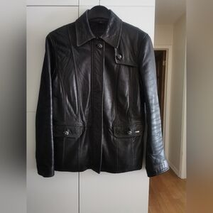 Vintage A&S Selections Coat 100% Leather Jacket